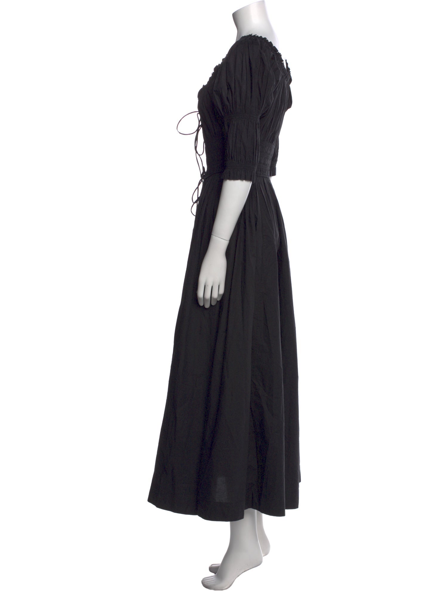DÔEN Square Neckline Long Dress