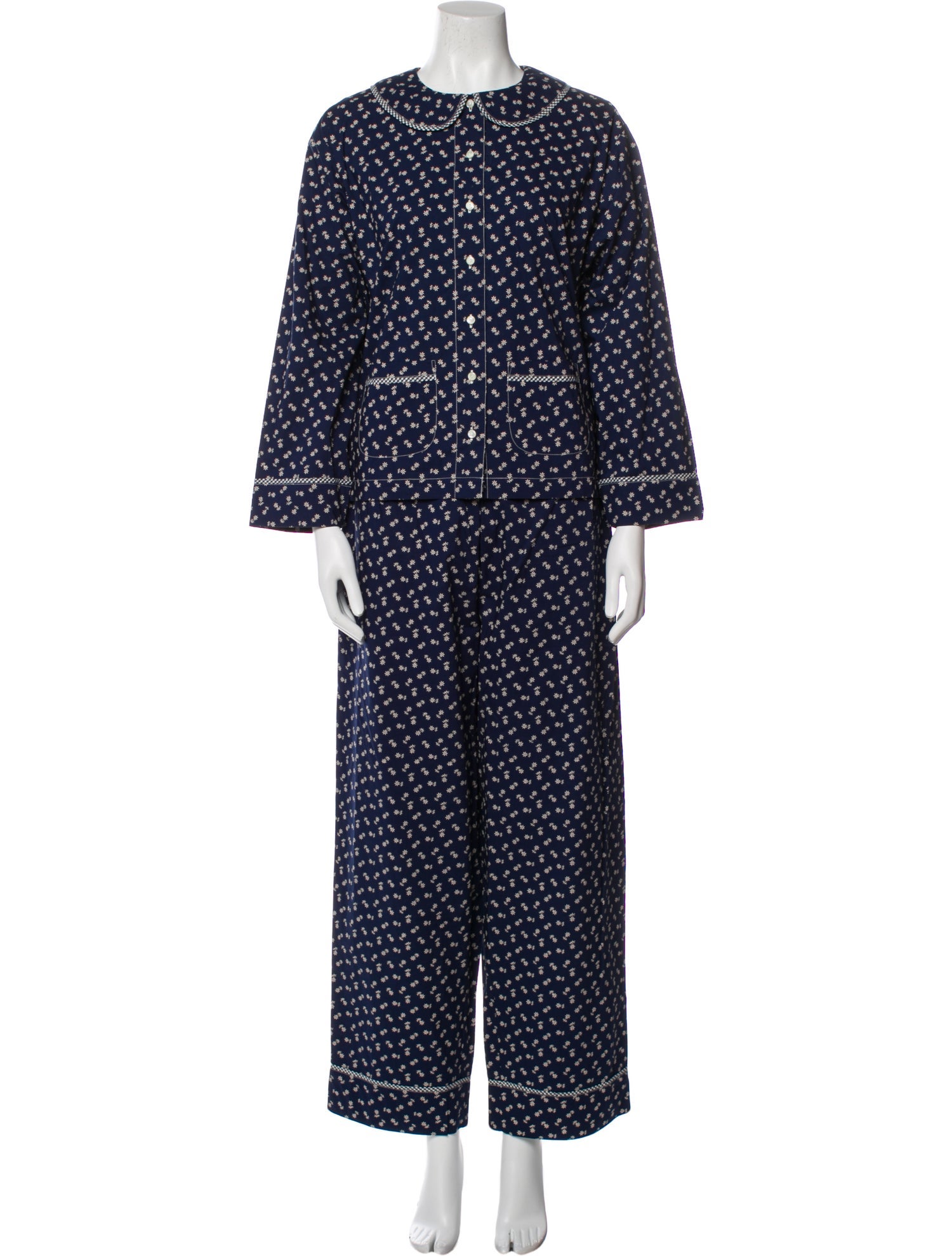 DÔEN Printed Pant Set