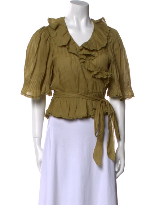 DÔEN Short Sleeve Crop Top