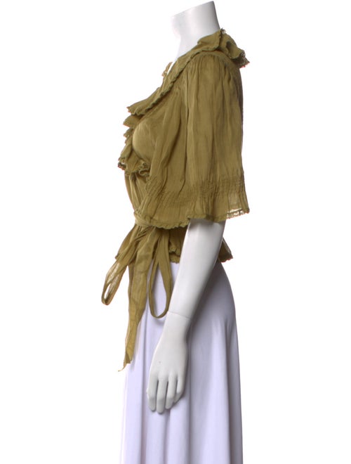 DÔEN Short Sleeve Crop Top