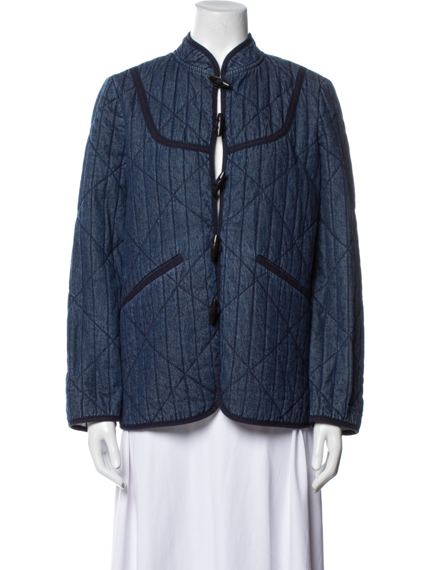 DÔEN Striped Evening Jacket