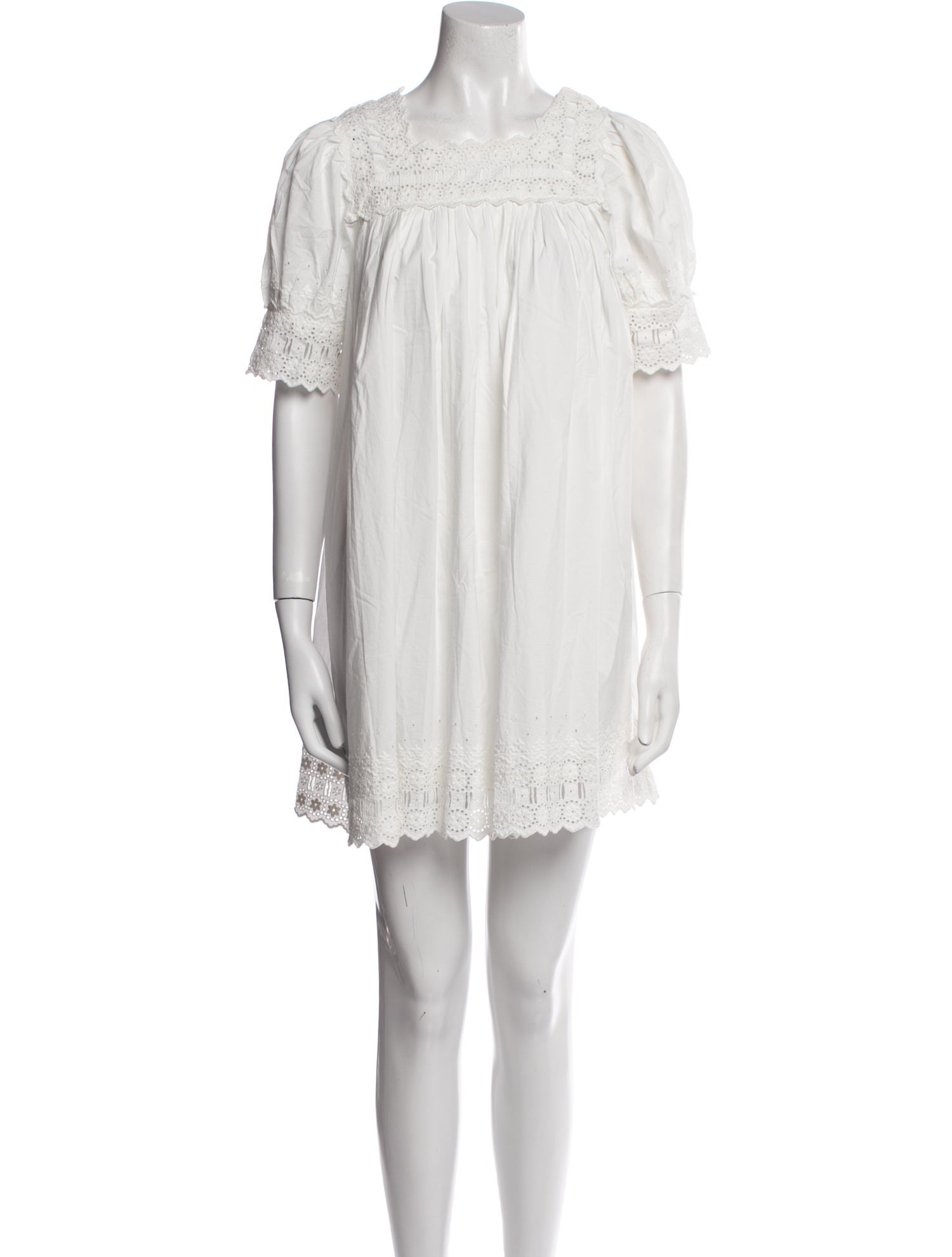 DÔEN Scoop Neck Mini Dress