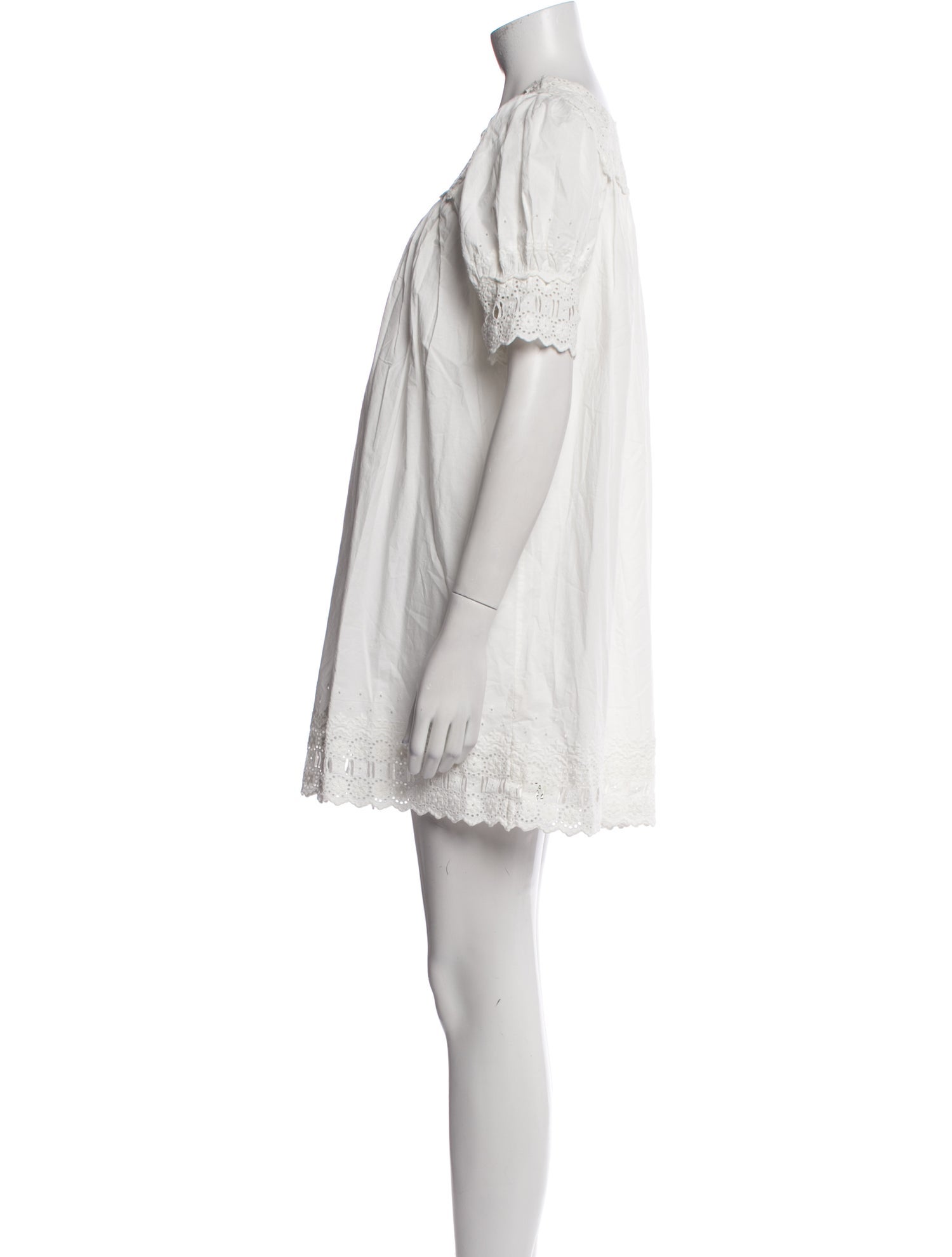 DÔEN Scoop Neck Mini Dress