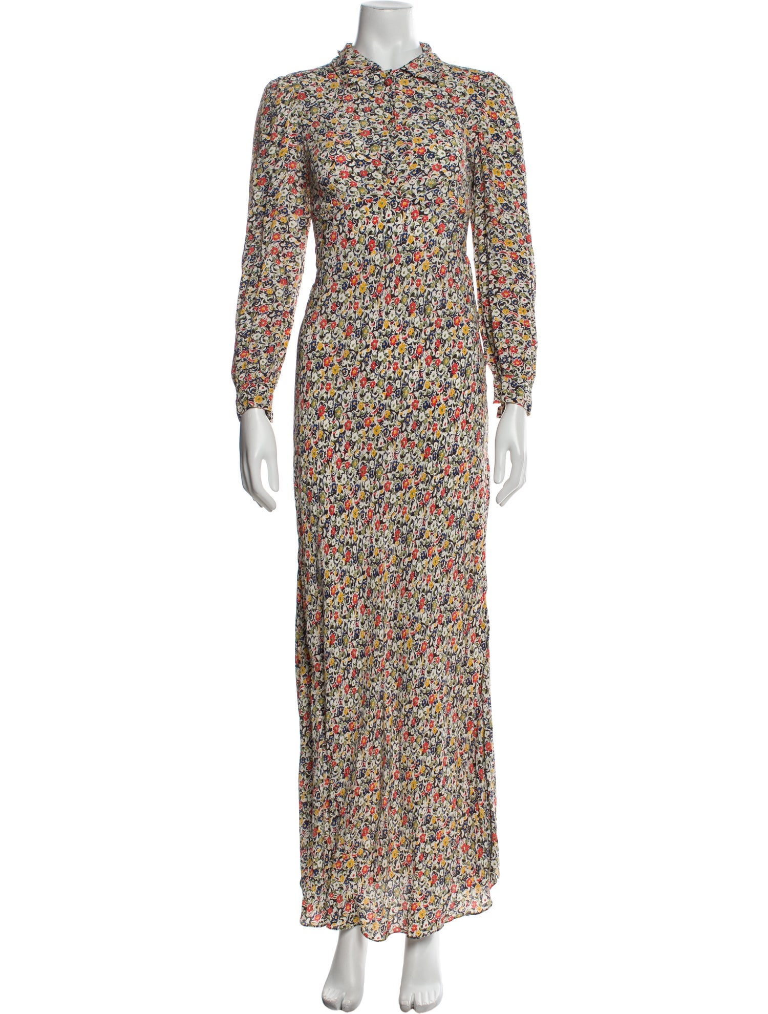 DÔEN Floral Print Long Dress