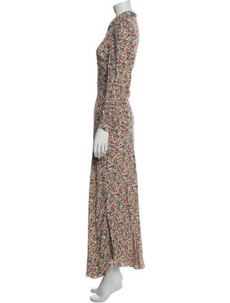 DÔEN Floral Print Long Dress