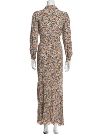 DÔEN Floral Print Long Dress