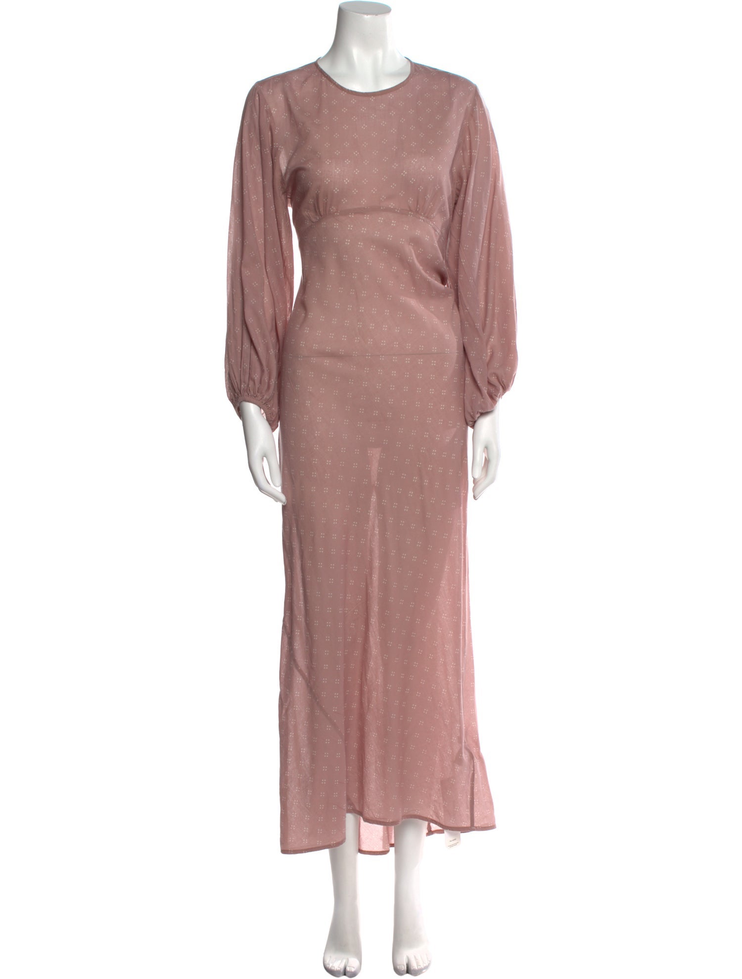 DÔEN Crew Neck Long Dress