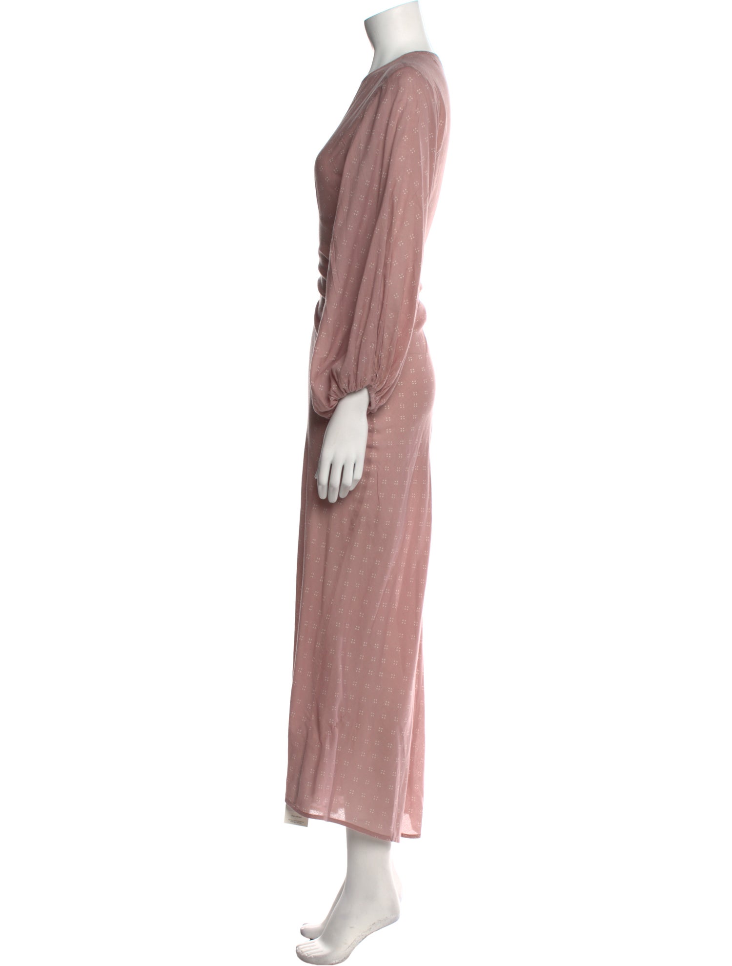 DÔEN Crew Neck Long Dress