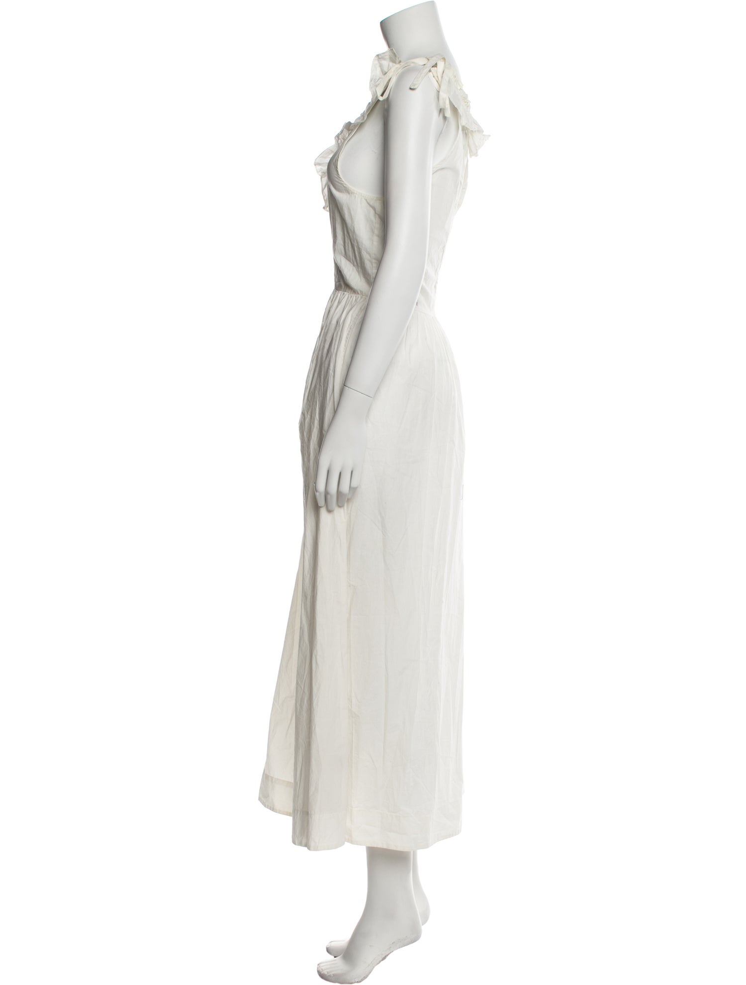 DÔEN Scoop Neck Long Dress