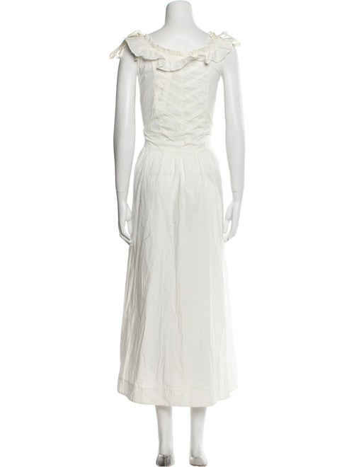 DÔEN Scoop Neck Long Dress