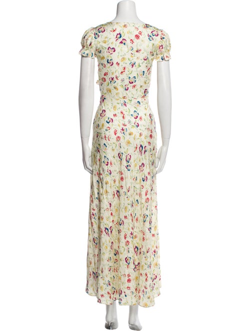 DÔEN Floral Print Long Dress