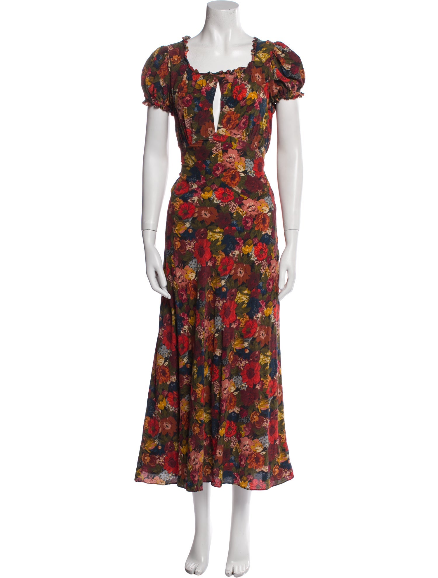 DÔEN Floral Print Long Dress