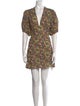 DÔEN Floral Print Mini Dress
