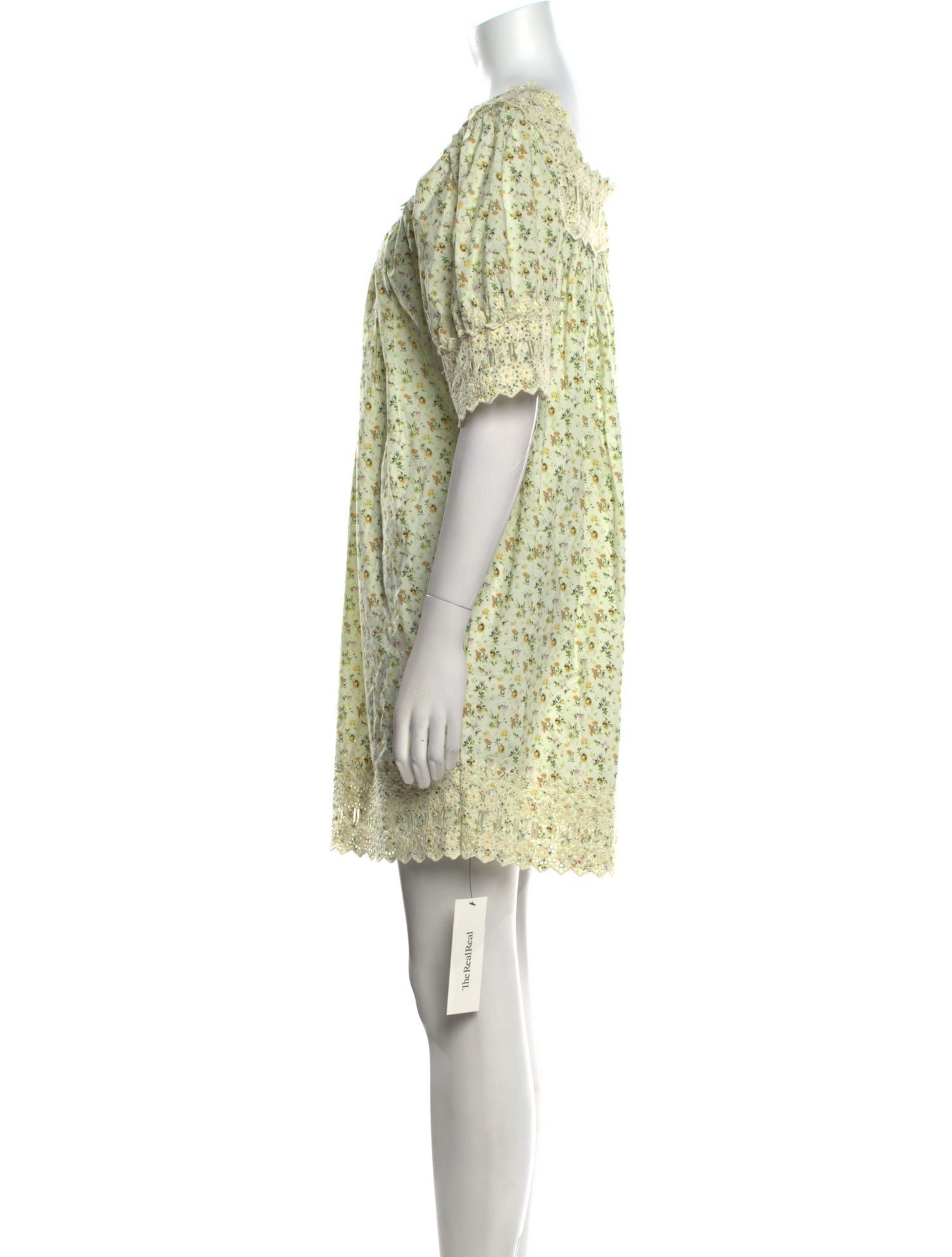 DÔEN Floral Print Mini Dress