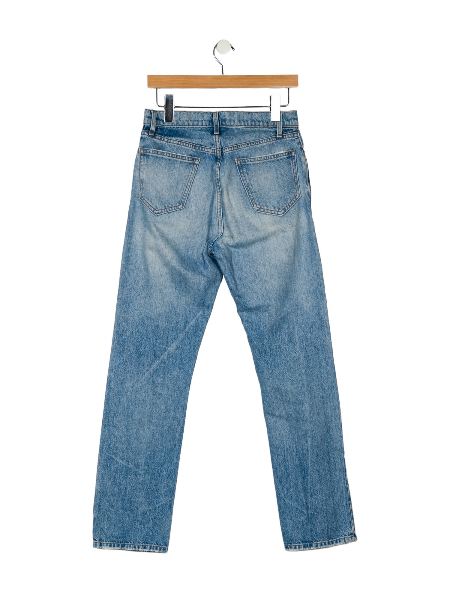 DÔEN High-Rise Straight Leg Jeans