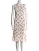 DÔEN Floral Print Knee-Length Dress