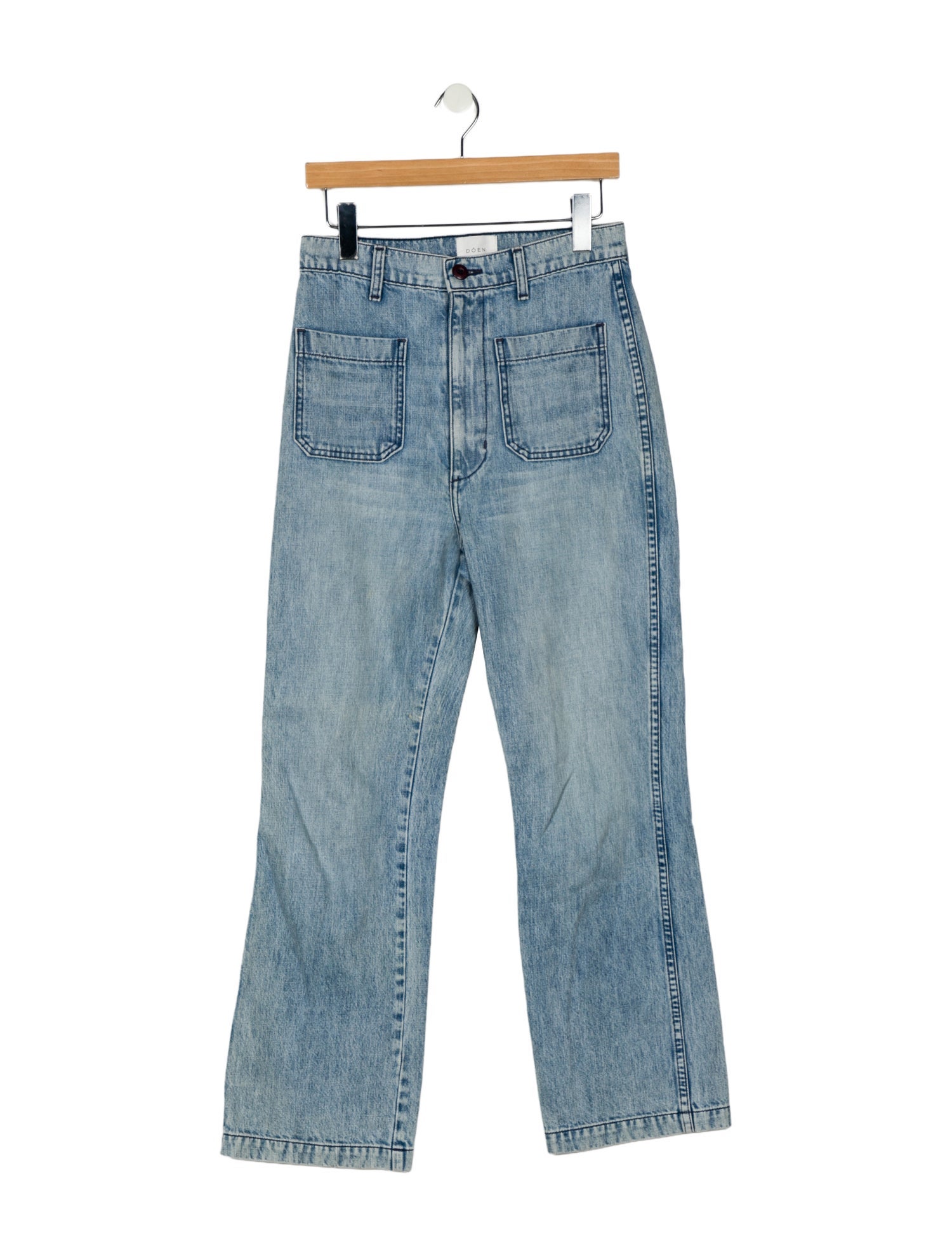 DÔEN High-Rise Wide Leg Jeans