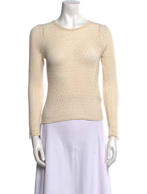 DÔEN Crew Neck Long Sleeve Top