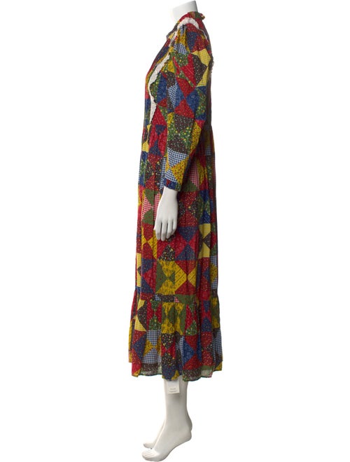 DÔEN Printed Long Dress
