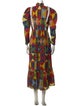 DÔEN Printed Long Dress