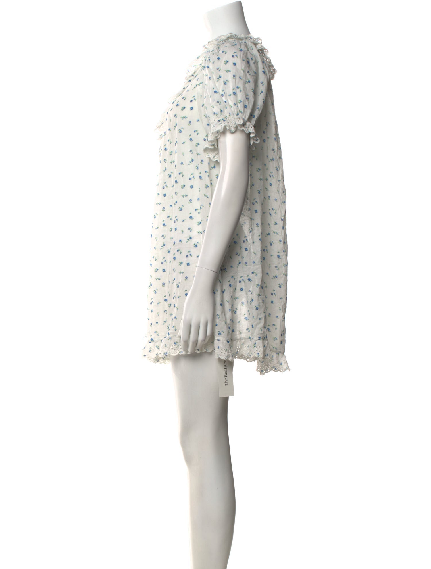 DÔEN Floral Print Mini Dress