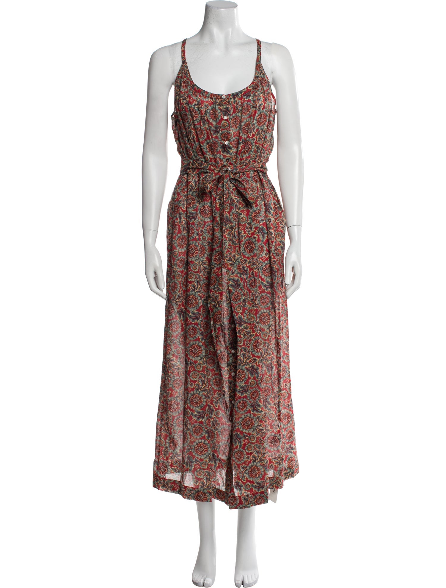 DÔEN Printed Long Dress