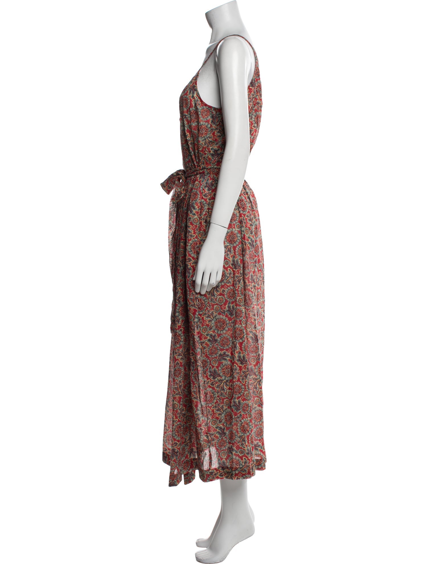 DÔEN Printed Long Dress