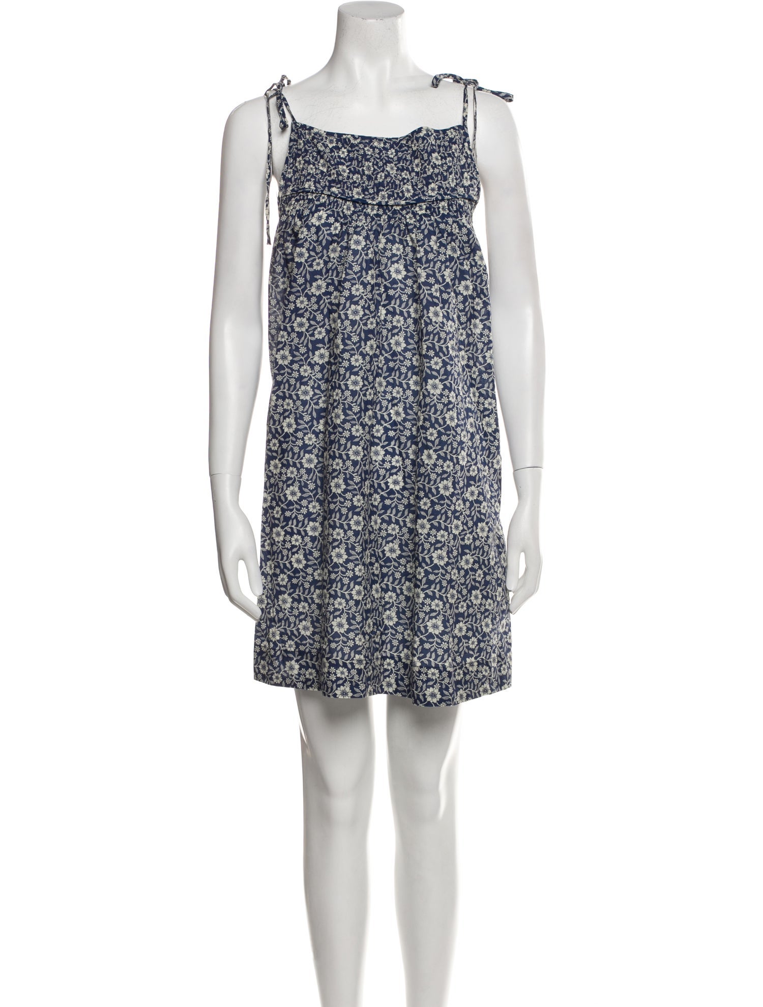 DÔEN Floral Print Mini Dress