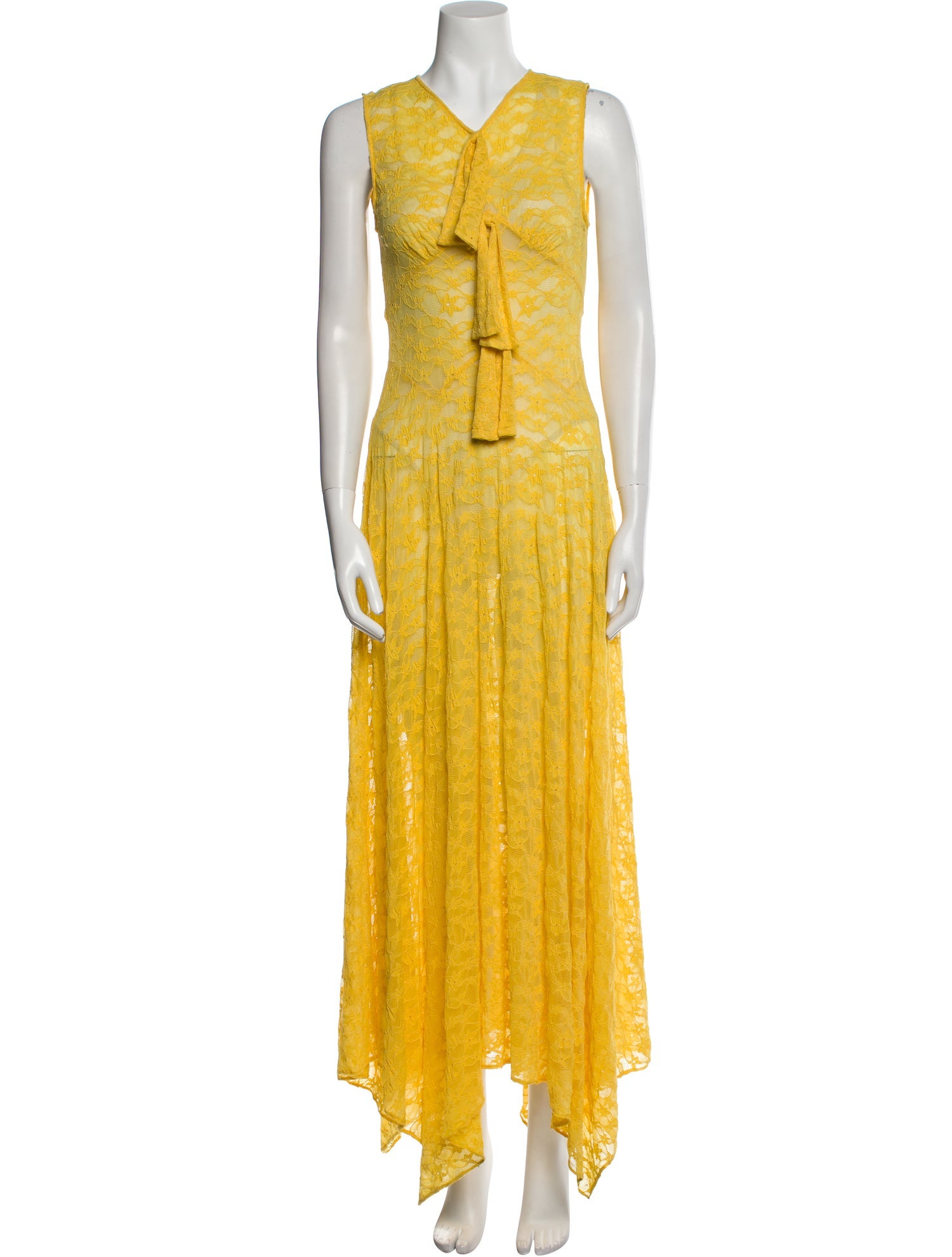 DÔEN Nylon Midi Length Dress