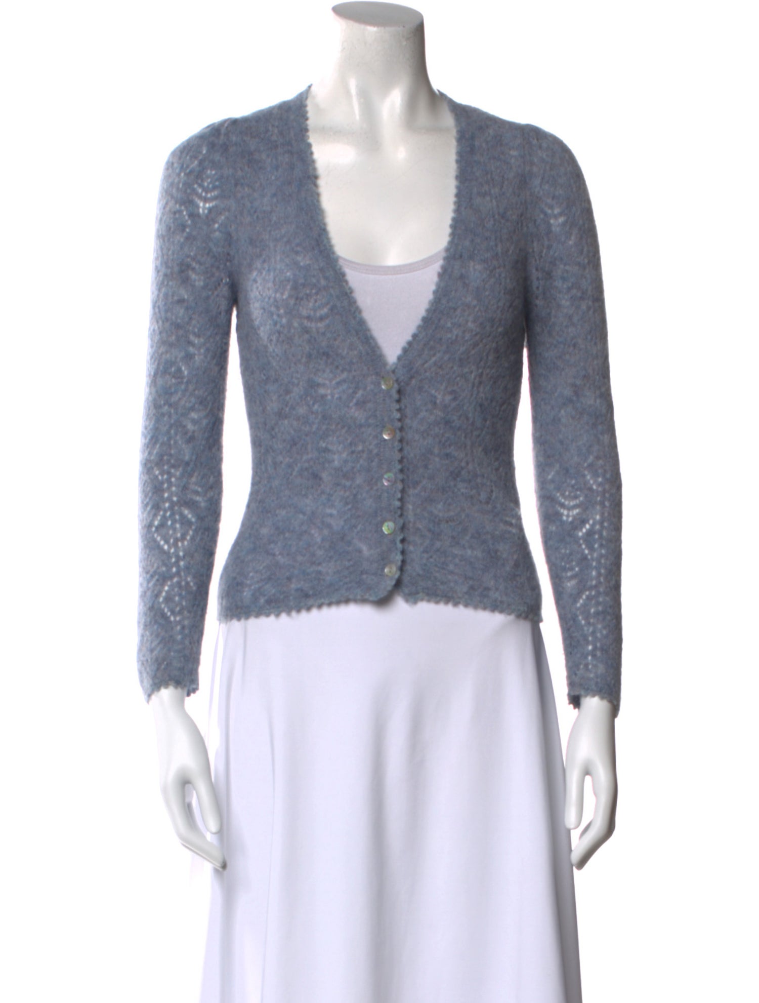 DÔEN Baby Alpaca V-Neck Sweater