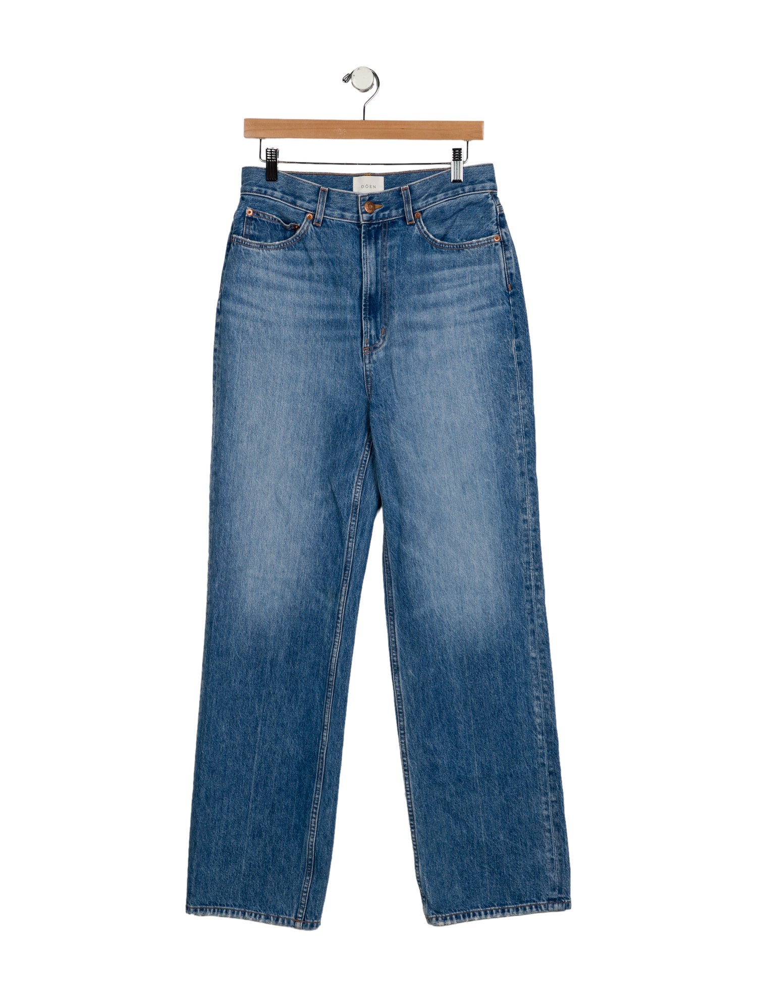DÔEN High-Rise Wide Leg Jeans