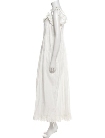 DÔEN Square Neckline Long Dress