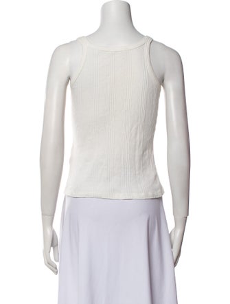 DÔEN Scoop Neck Sleeveless Top