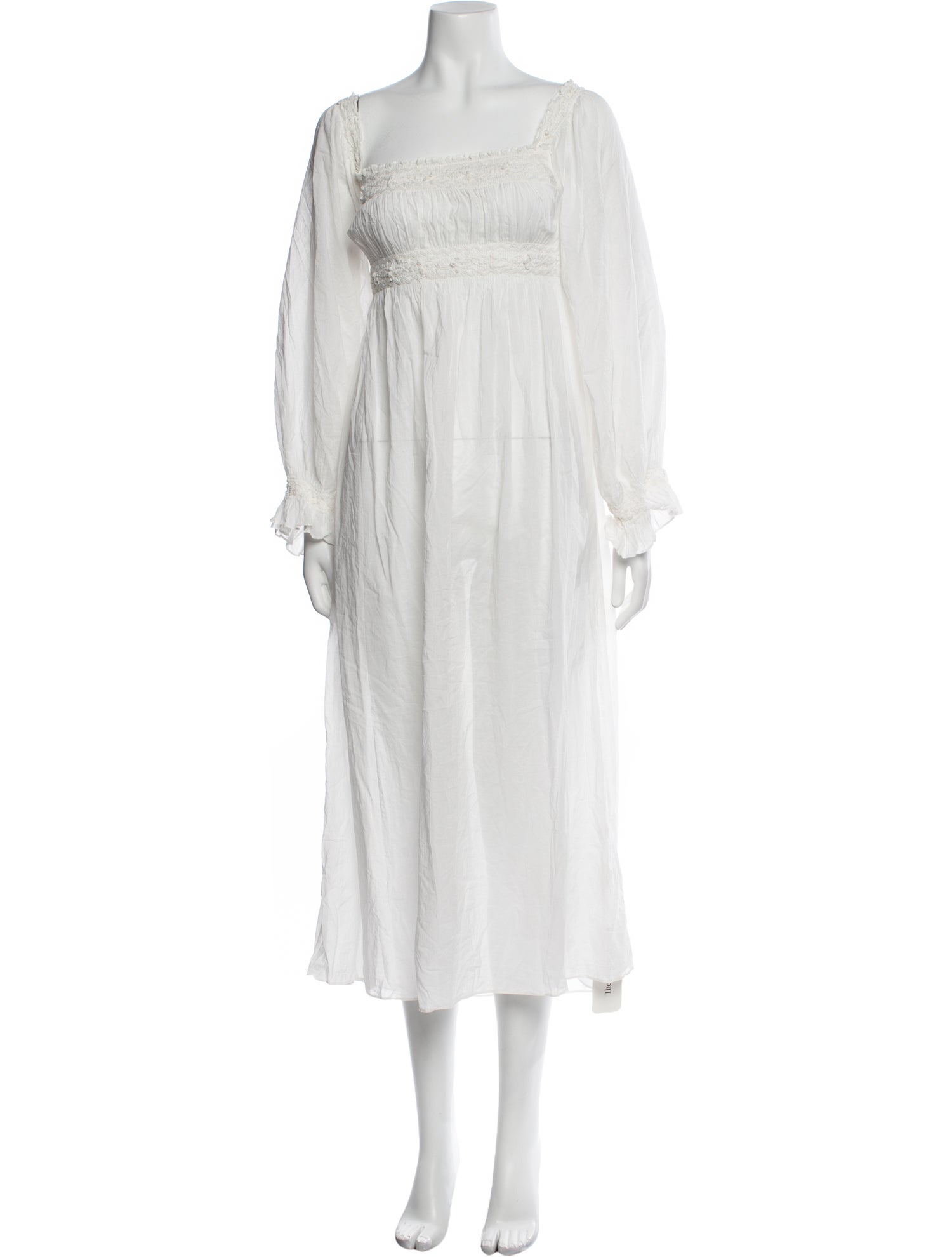 DÔEN Square Neckline Long Dress