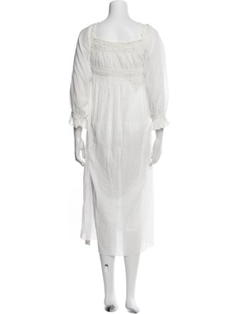 DÔEN Square Neckline Long Dress