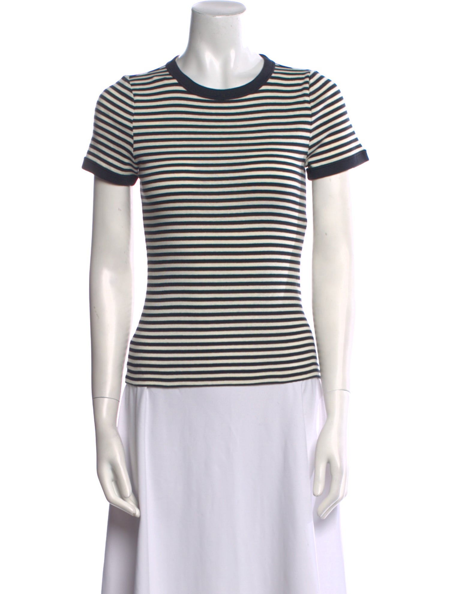 DÔEN Striped Crew Neck T-Shirt w/ Tags