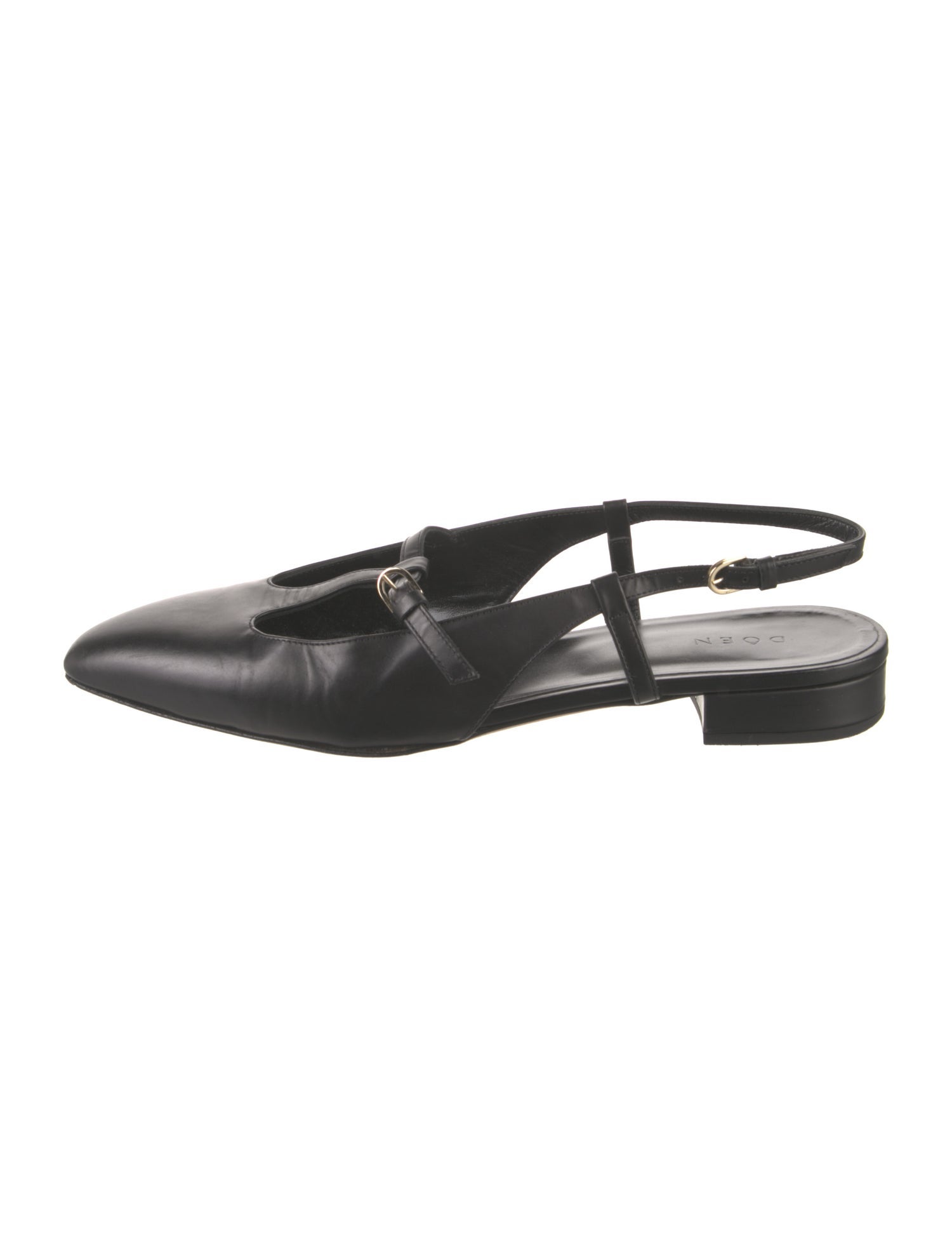 DÔEN Leather Slingback Flats