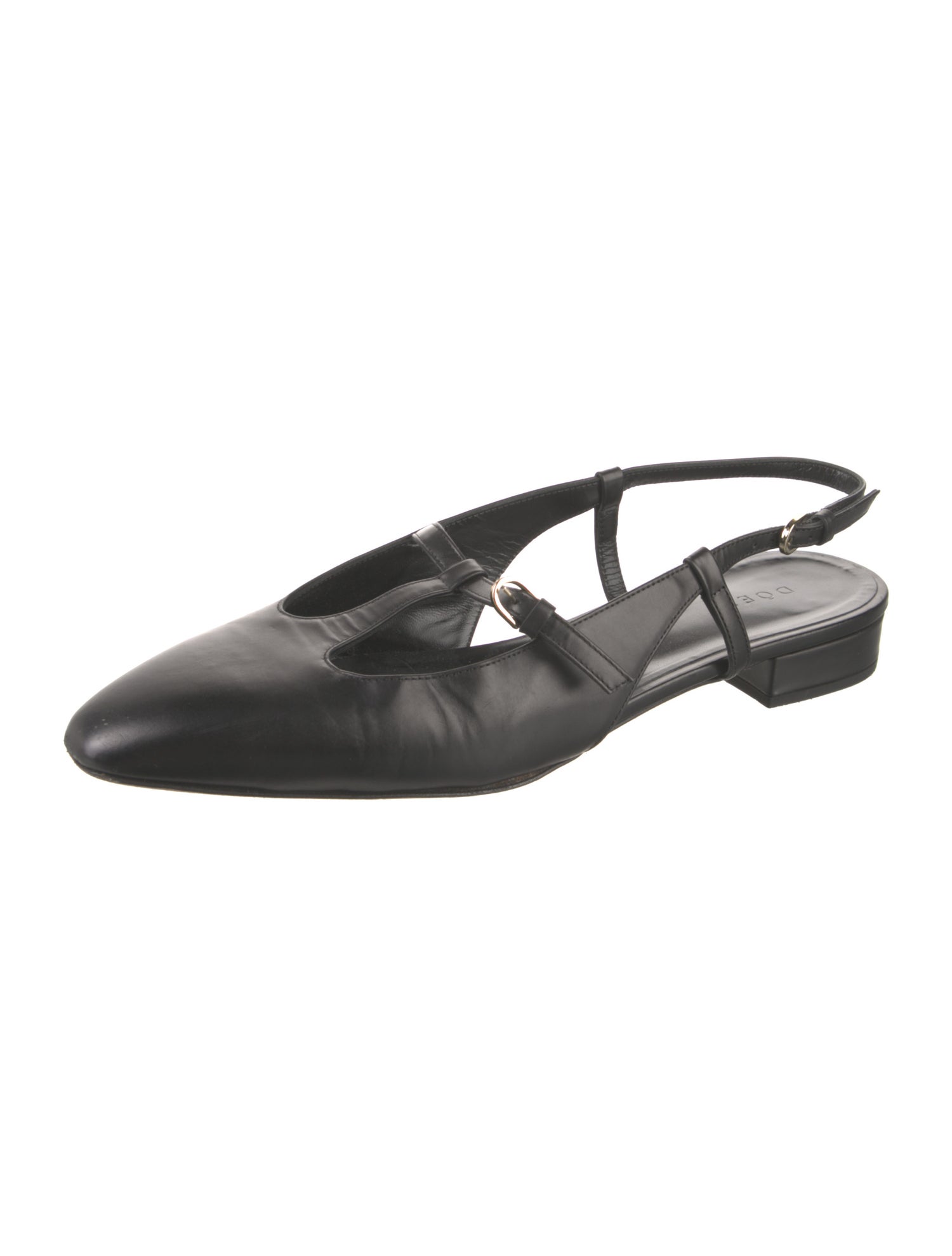 DÔEN Leather Slingback Flats