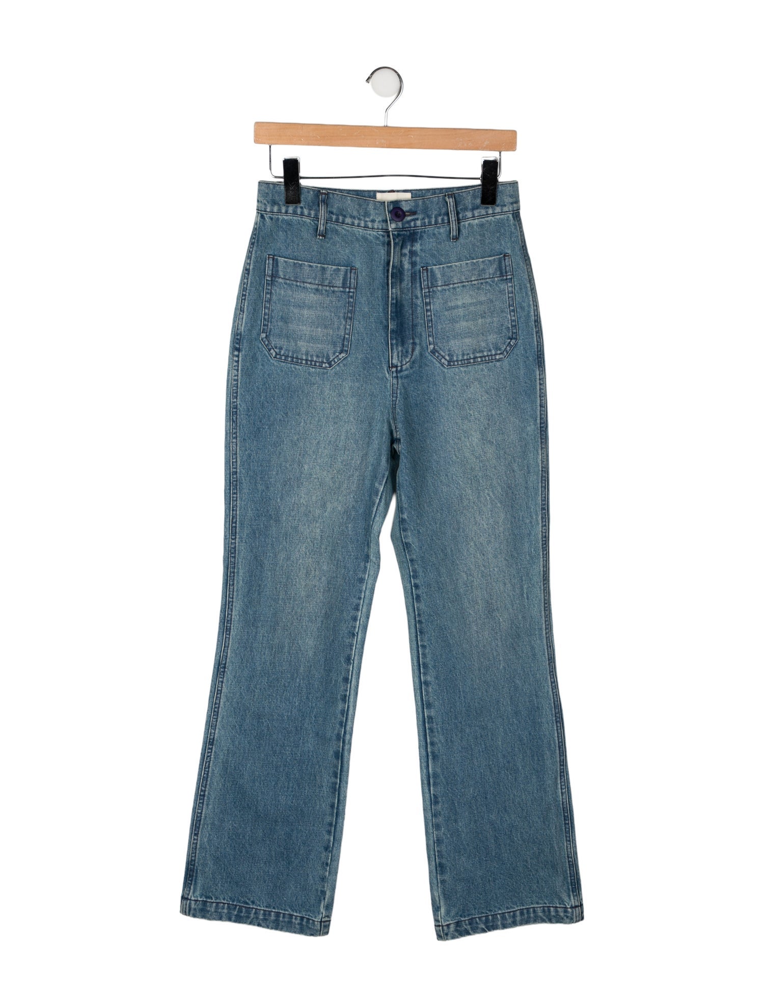 DÔEN High-Rise Wide Leg Jeans