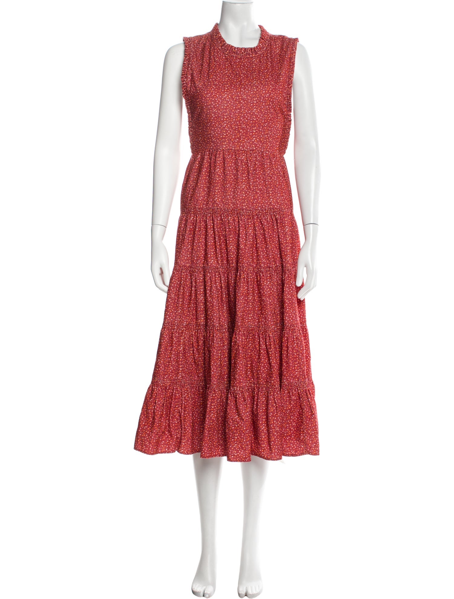 DÔEN Printed Long Dress