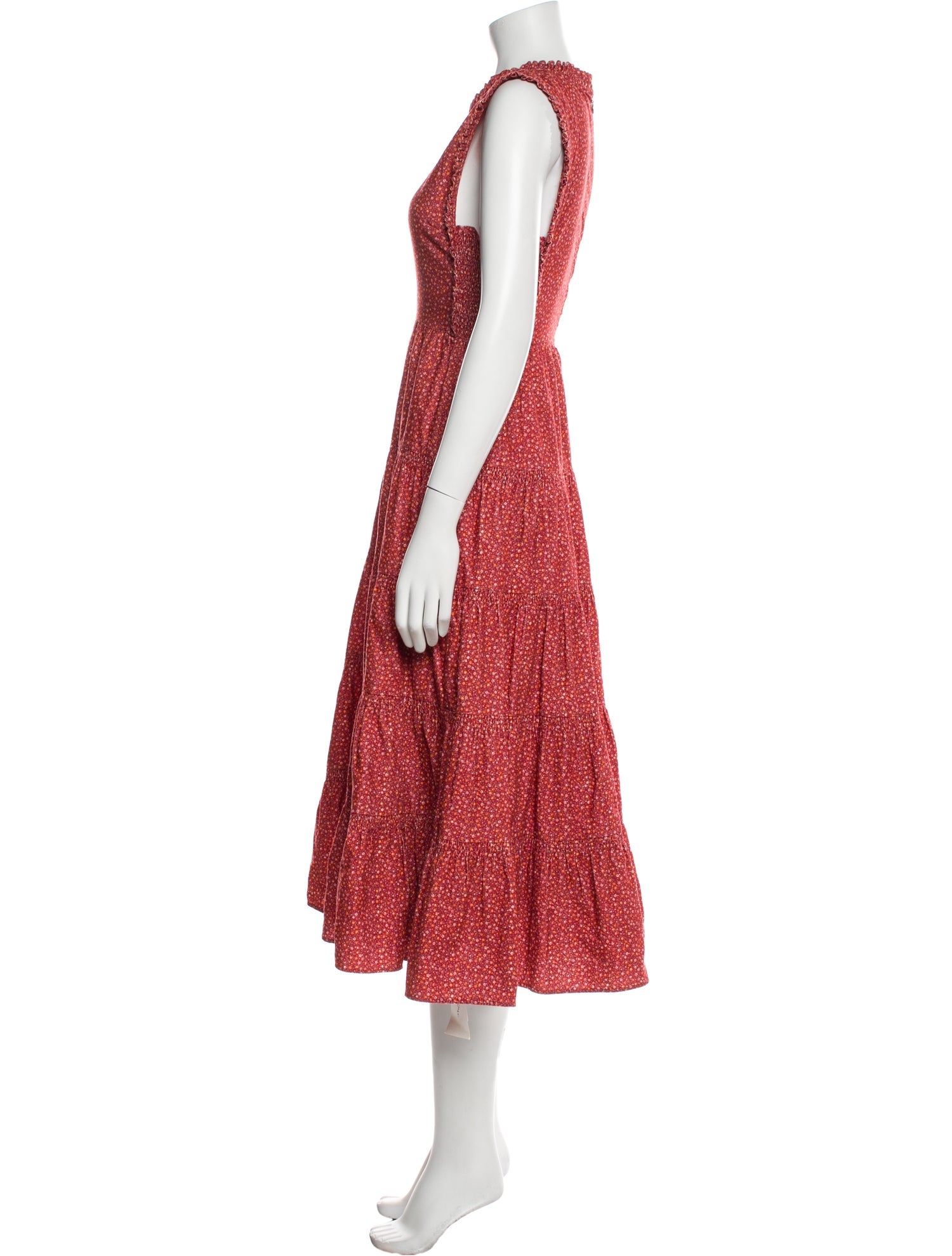 DÔEN Printed Long Dress