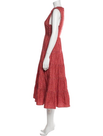 DÔEN Printed Long Dress