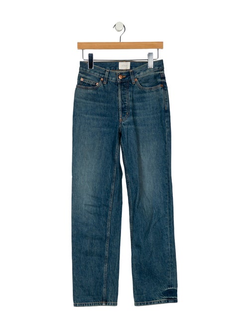 DÔEN Mid-Rise Straight Leg Jeans
