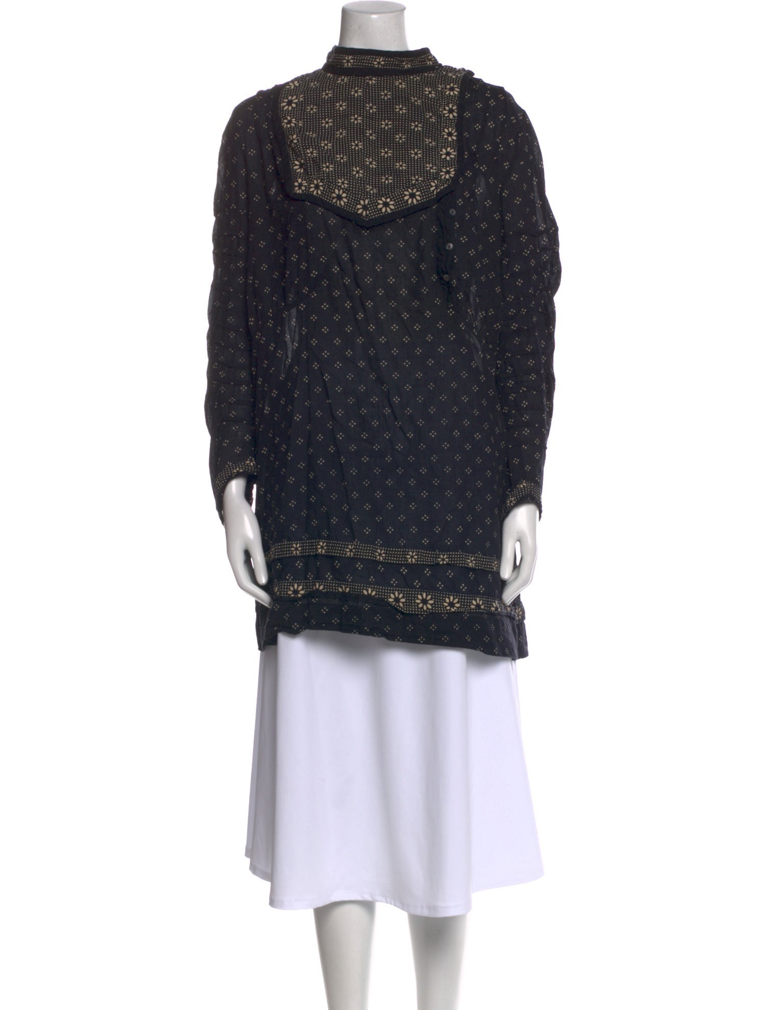 DÔEN Printed Mini Dress