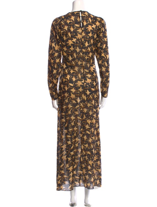 DÔEN Floral Print Long Dress