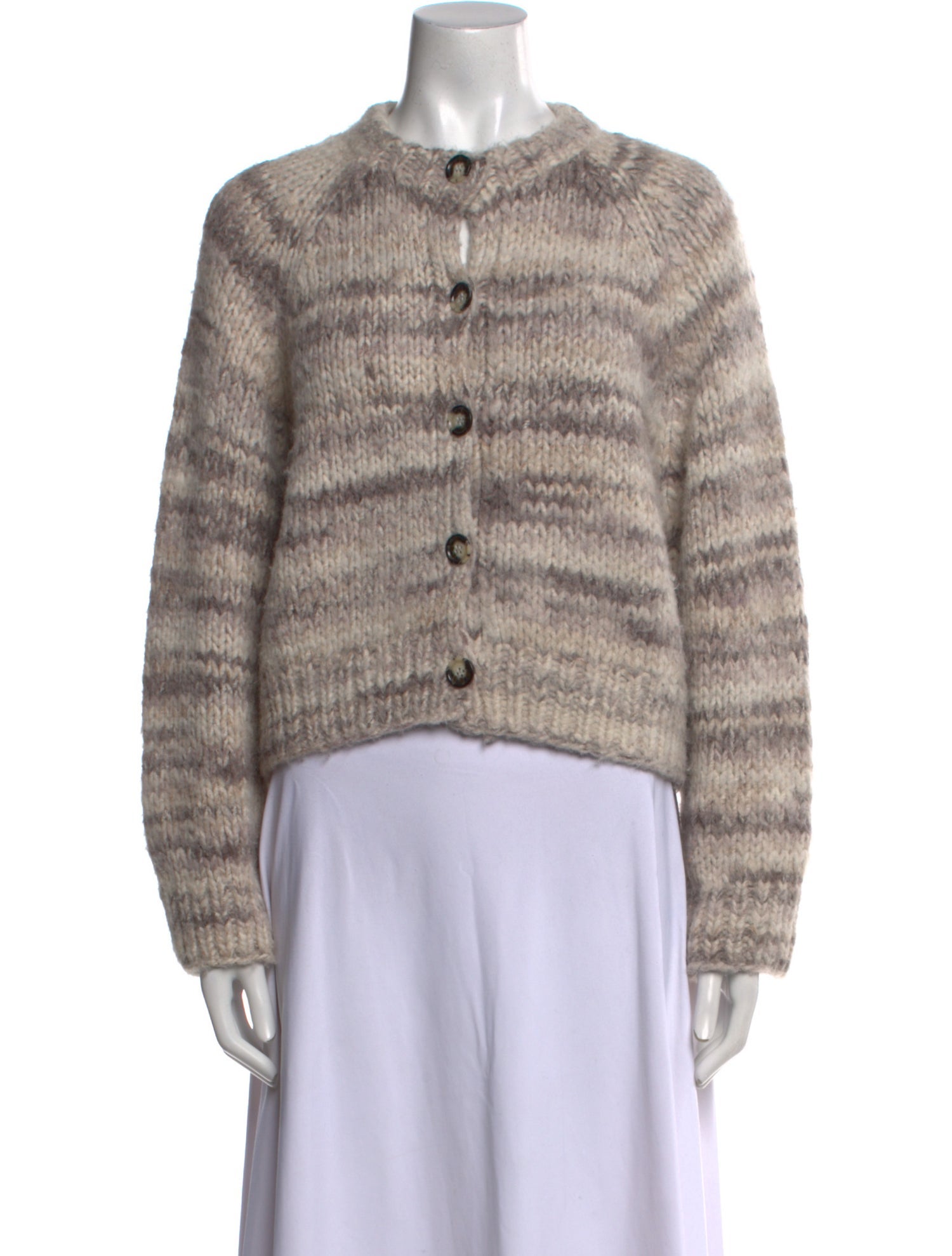 DÔEN Baby Alpaca Striped Sweater