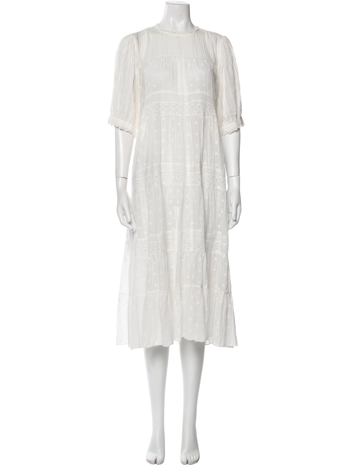 DÔEN Crew Neck Long Dress