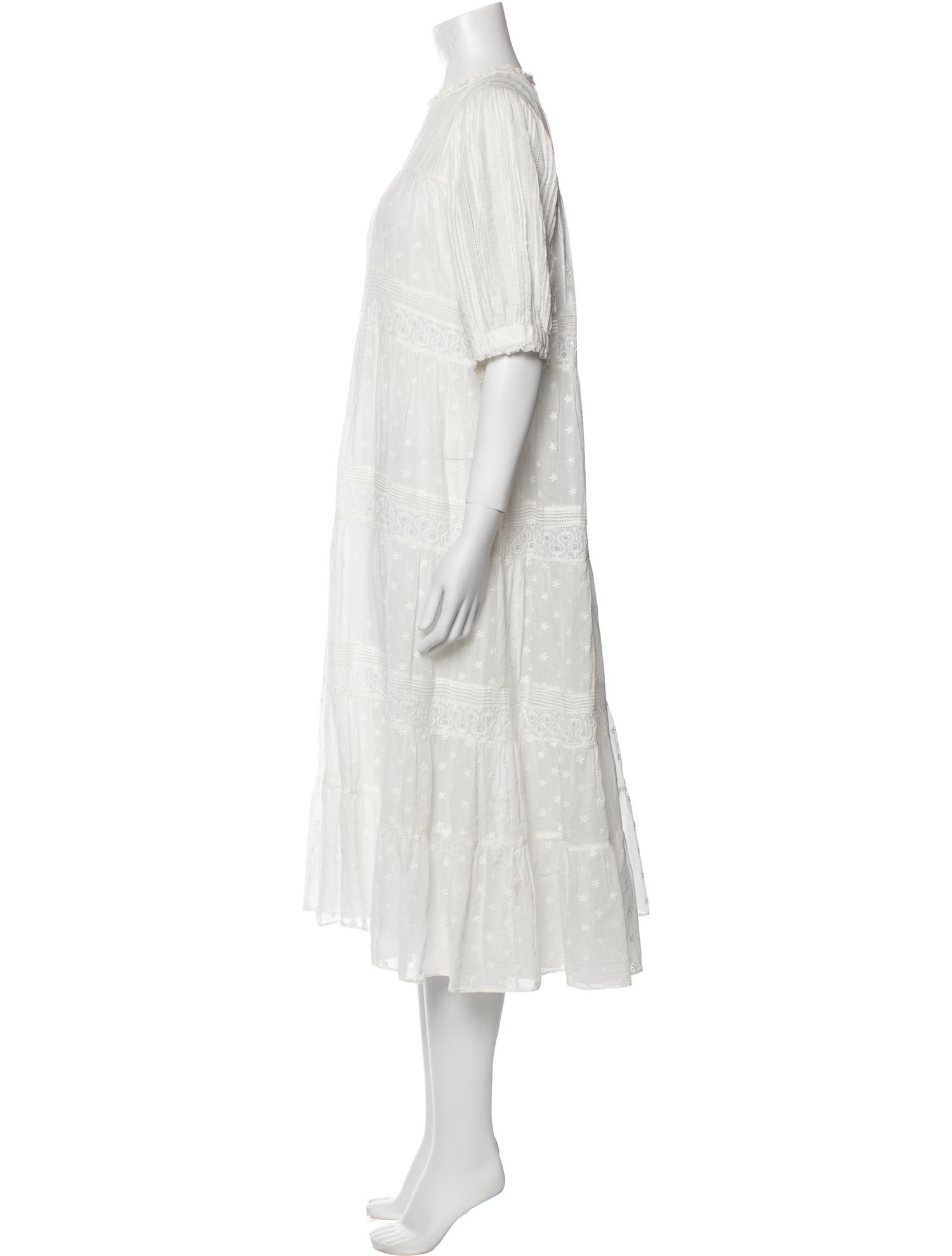 DÔEN Crew Neck Long Dress