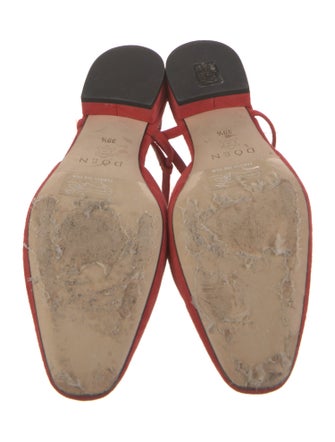 DÔEN Suede Slingback Flats