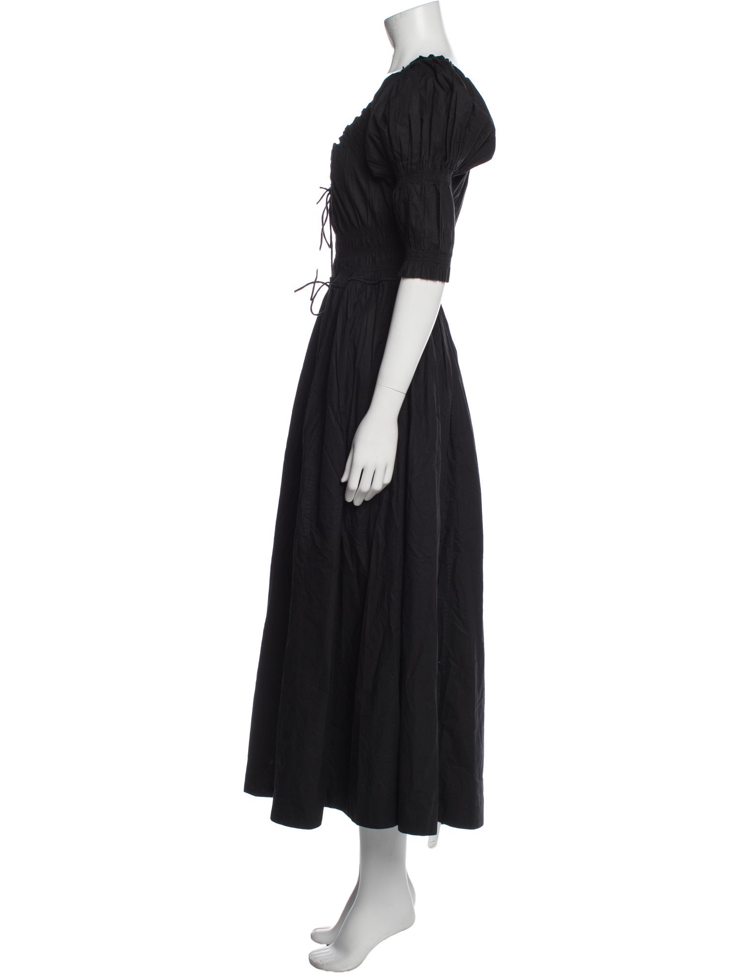 DÔEN Scoop Neck Long Dress